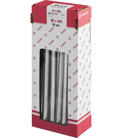 ЗУБР 10 х 202 мм, 25 шт, рамный анкер (302232-10-202)