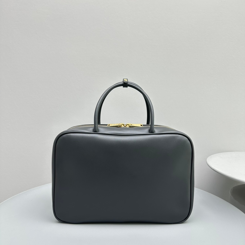 Miu Miu Leather Top Handle Bag 24 cm