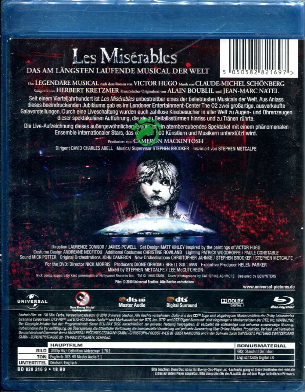 Сборник / Les Miserables In Concert (The 25th Anniversary At The O2)(Blu-ray)