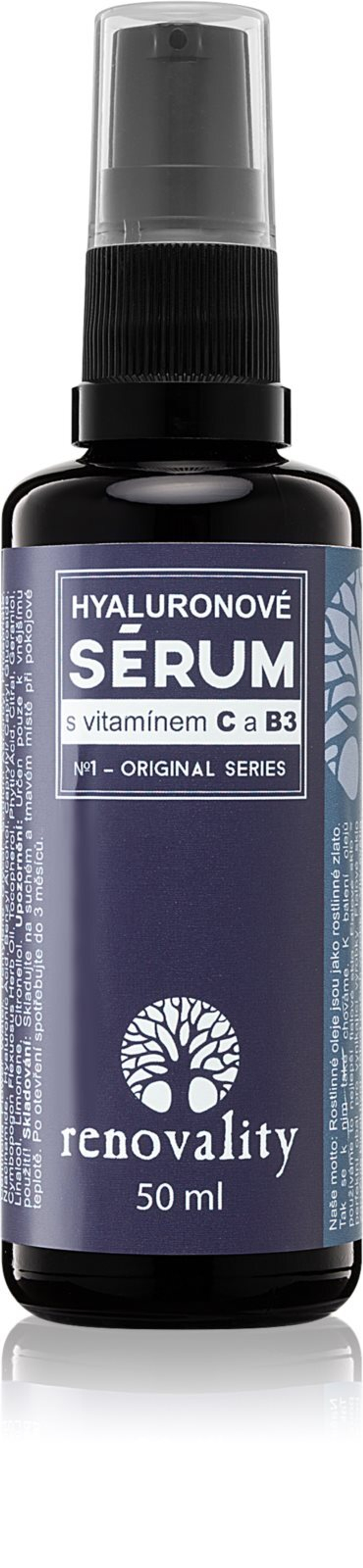 Renovality Original Series - гиалуроновая сыворотка с витамином С /   50  ml  / GTIN 8594187811181