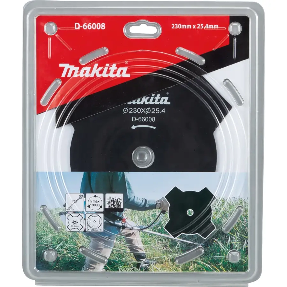 Нож для травы 4 зуба Makita D-66008