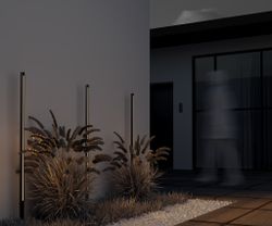 Уличный грунтовый светодиодный светильник Maytoni Pole O440FL-L18GF3K