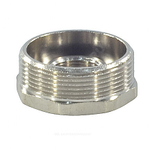Футорка латунь никель Ду 15х10 (1/2"х3/8") НР/ВР SantechSystems