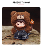 Фигурка POP MART - HIRONO Wild Joy Plush Doll