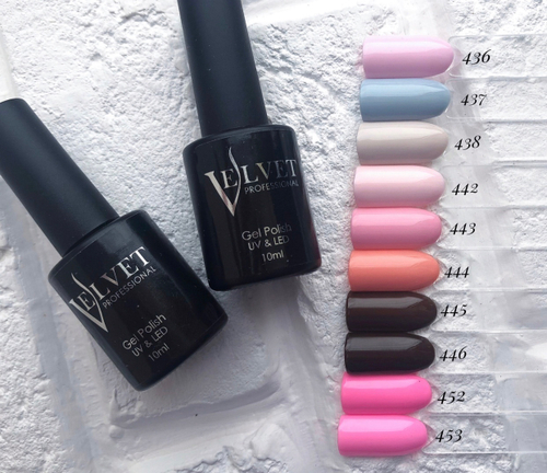 Velvet Гель-лак 446, 10 мл