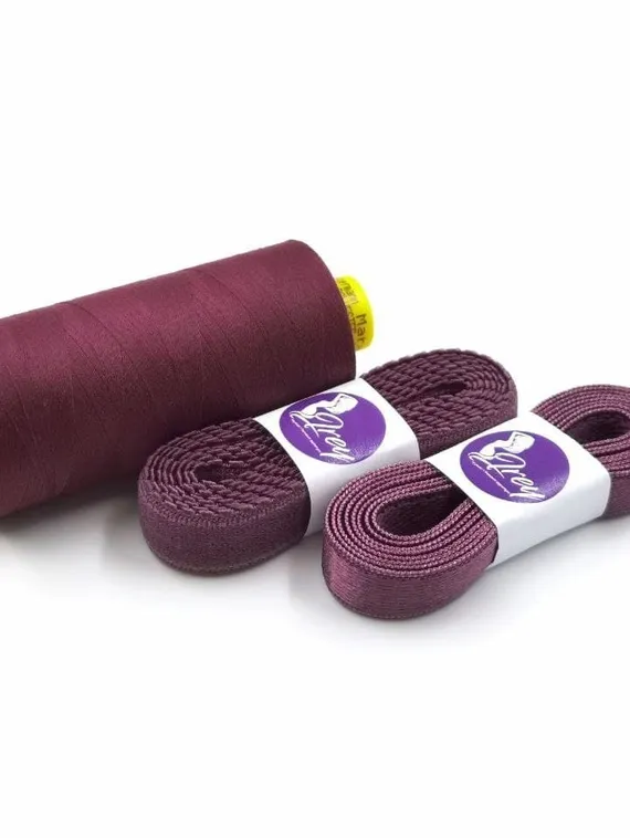 076 626/15 Бейка окантовочная Lauma 15 мм, слива 076