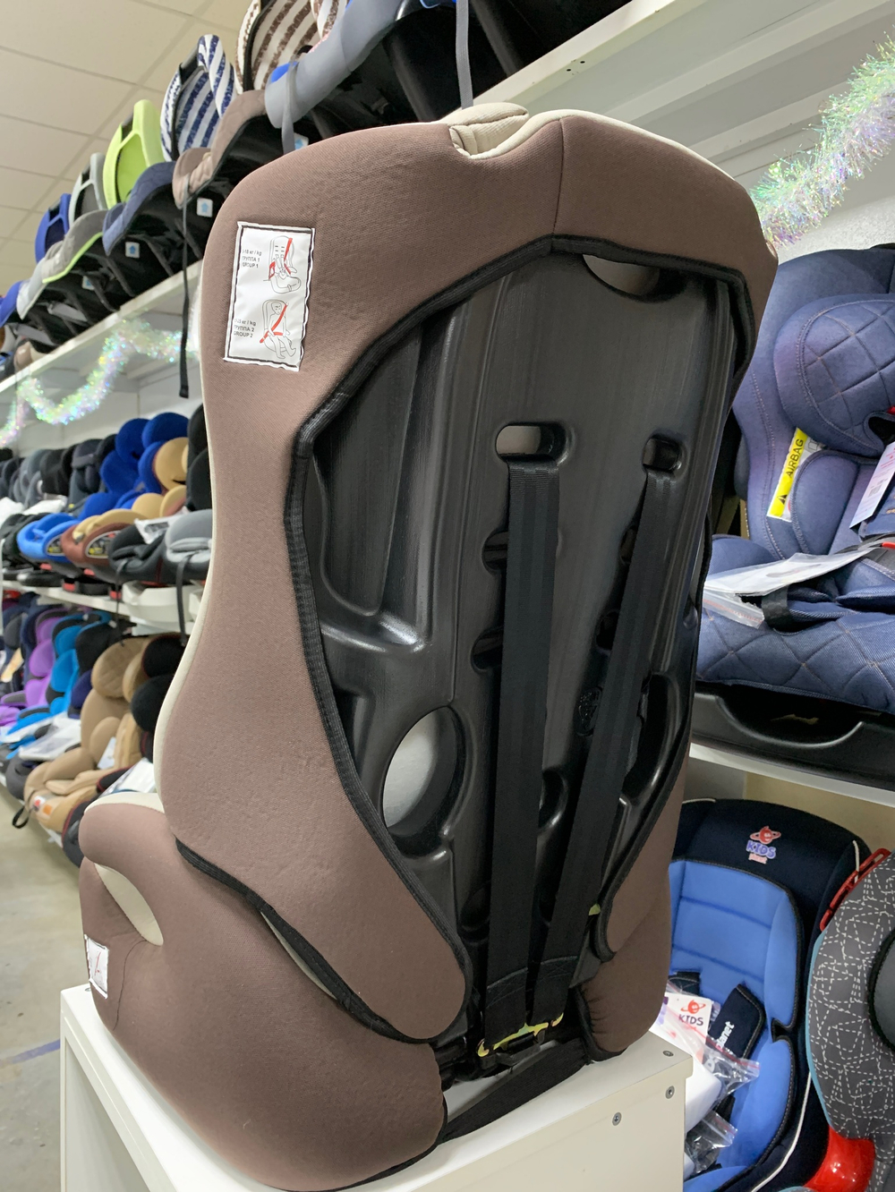 Автокресло 513 RF(без вкладыша) (Teddy Bear) ПК (55. BEIGE+BROWN)