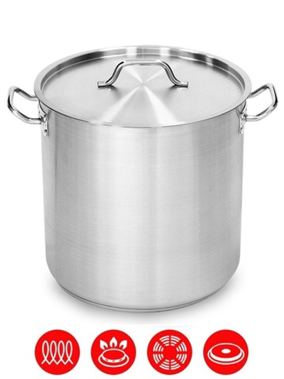 Кастрюля нерж. 71,5L, 450х450мм 101308