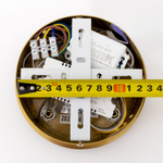 Citilux Рианна CL337053 LED Люстра хрустальная с пультом Бронза