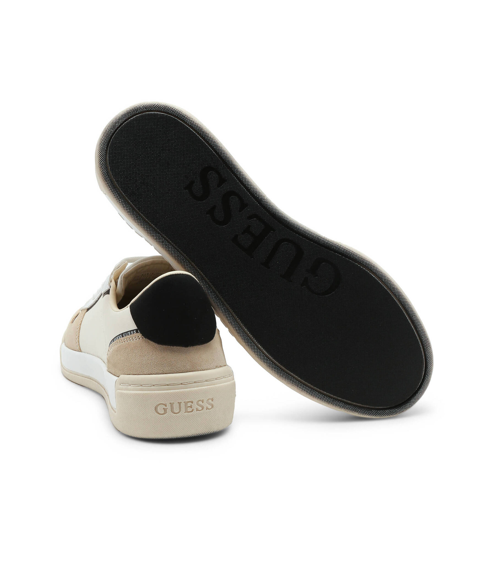 Кожаные кроссовки vintage carryover Guess - бежевый(FM5STV LEA12)