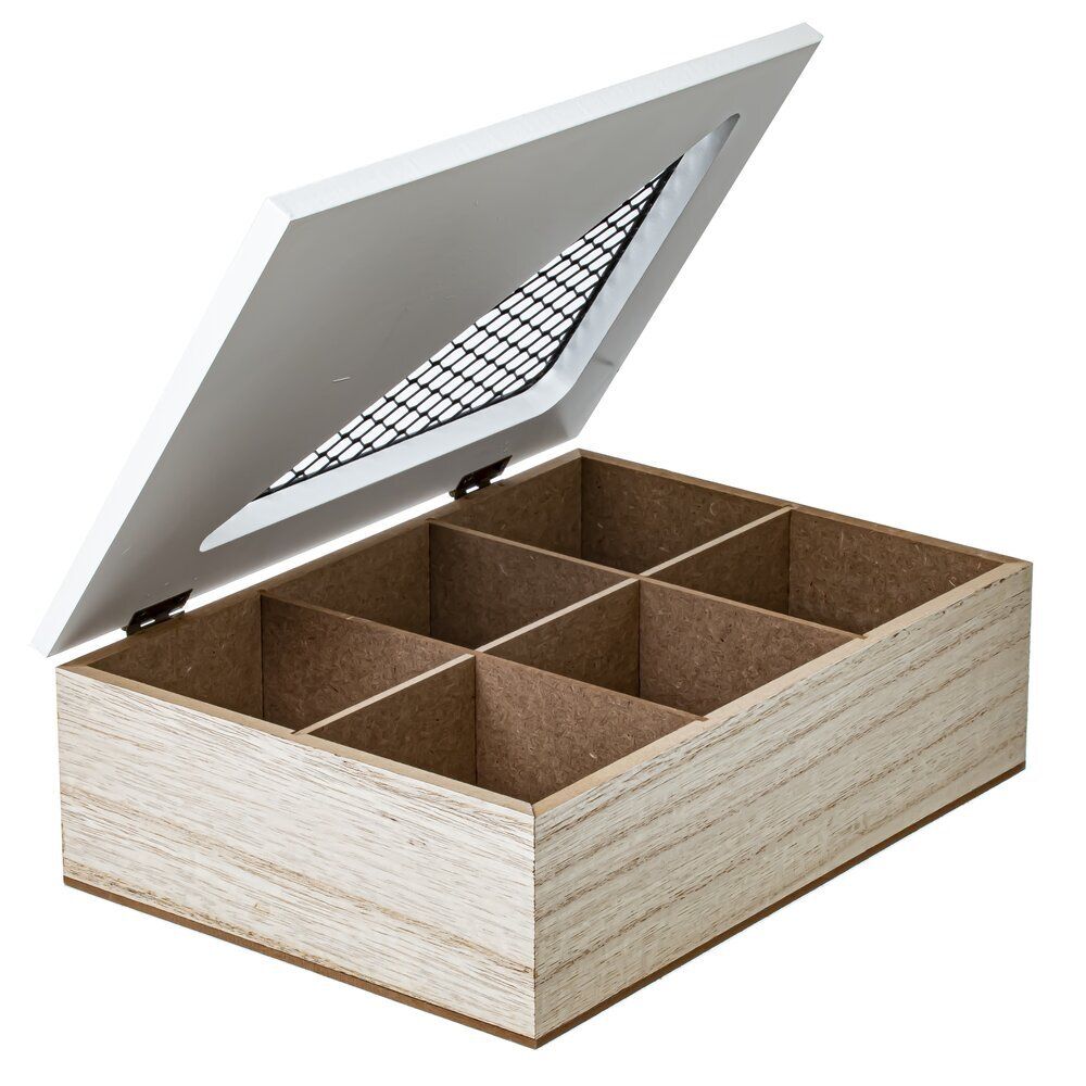 GAEM Шкатулка для чайных пакетиков, L24 W17 H8 см