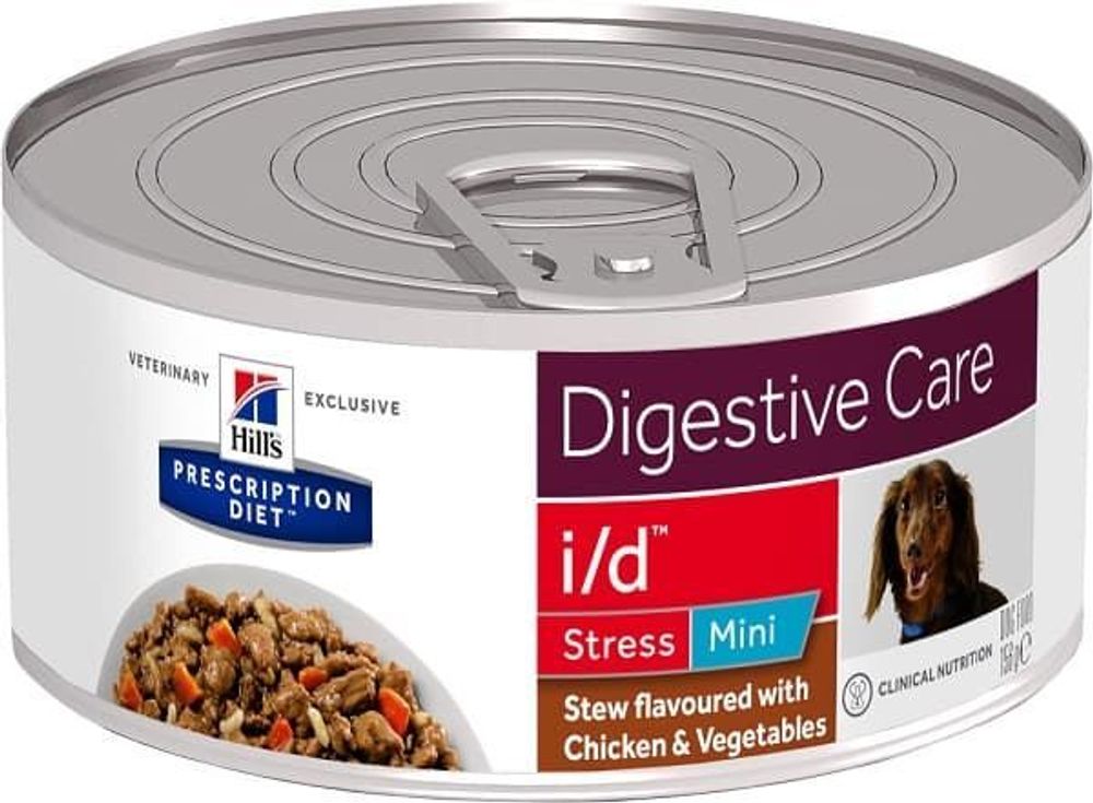Hill&#39;s PD i/d Digestive Care 156г диет. корм для собак при заболеваниях ЖКТ+стресс с курицей