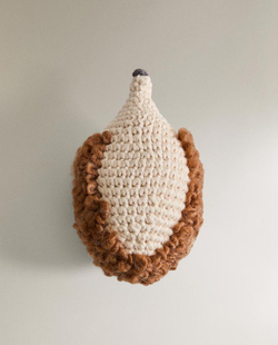 ZARA HOME ВЯЗАНАЯ ИГРУШКА ДЛЯ ДОМАШНИХ ЖИВОТНЫХ В ФОРМЕ ЁЖИКА