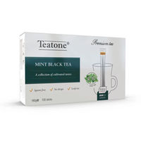 Чай черный с мятой в стиках Teatone
