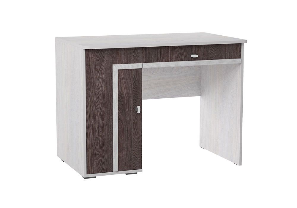 Стол письменный 2 Омега-16 ясень анкор свет/ясень анкор тем