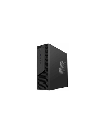 Foxline FL-RS02BLK-FX250T Case Foxline mITX 250W TFX, 2xUSB3.0, Black/Black Trim, powercord