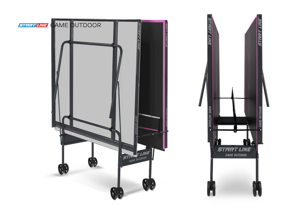 Стол теннисный Game Всепогодный с сеткой Black