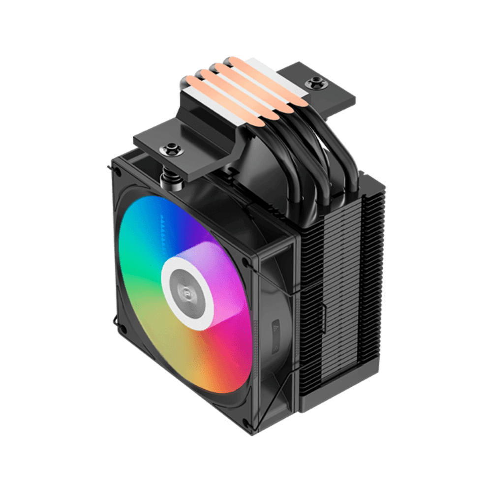 Вентилятор для процессора PCCooler R400 ARGB BK TDP 180W 4-pin 115X/1200/1700/AM4/AM5 Черный