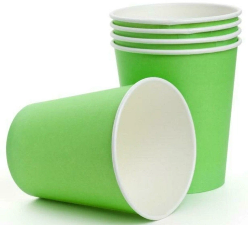 Бумажный стакан 250мл. "ЗЕЛЕНЫЙ" 1000шт/кор. (Белгород)