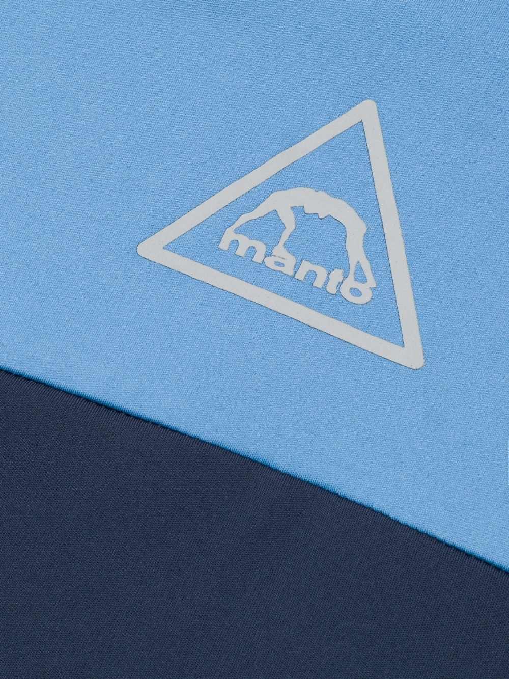 Лонгслив MANTO LOGOTYPE синий