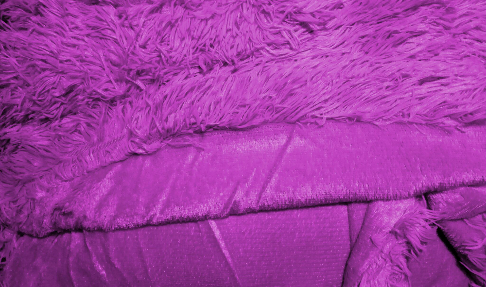 плед травка 200 на 220,сиреневый,евро