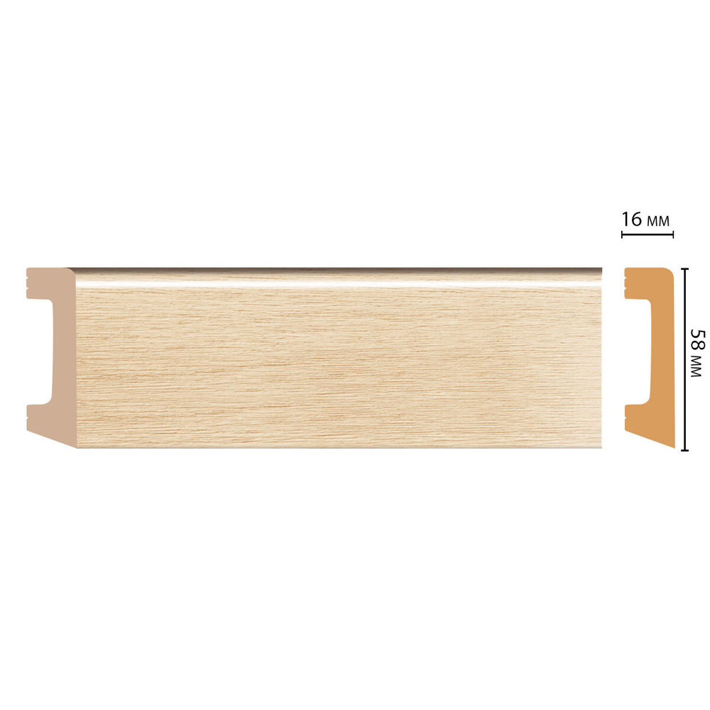 Плинтус Decomaster D234 D234-71 ДМ