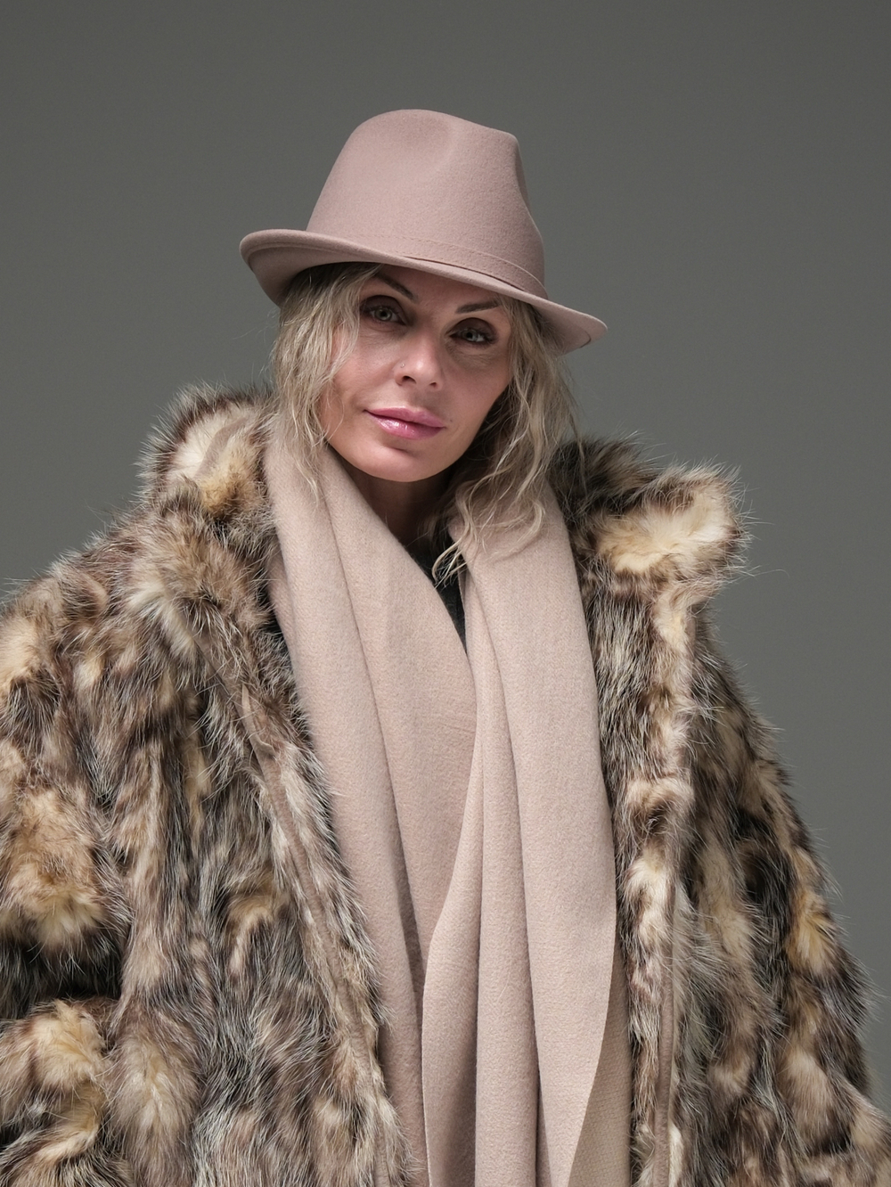 Шляпа /фетр /капучино