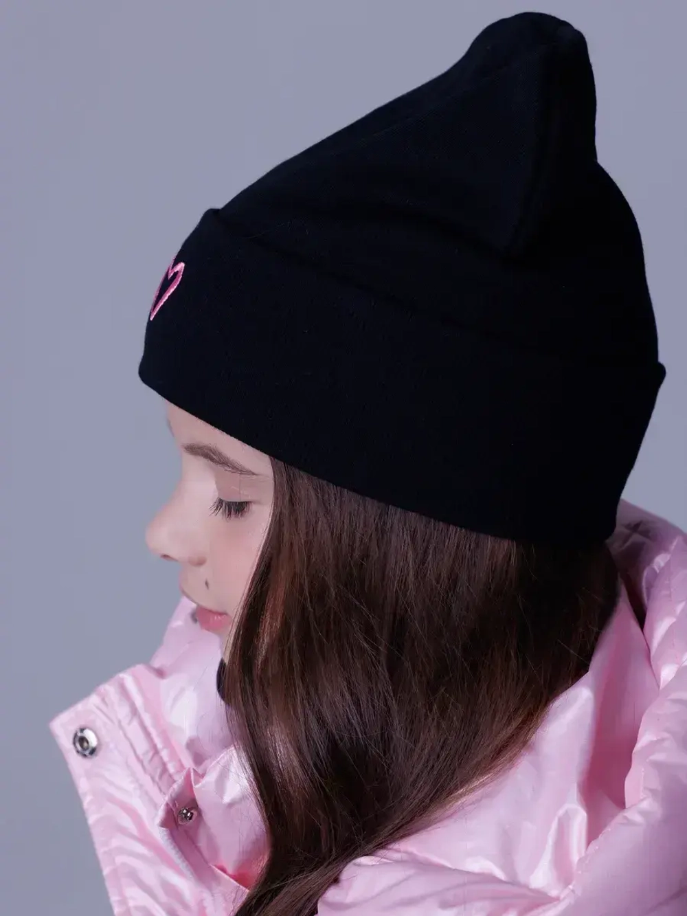 Шапка для девочки на осень