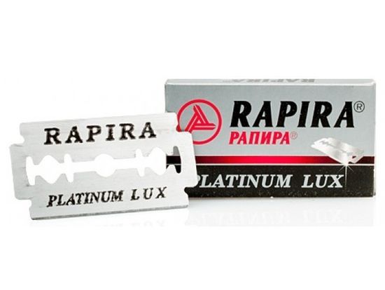 Сменные лезвия Rapira Platinum lux