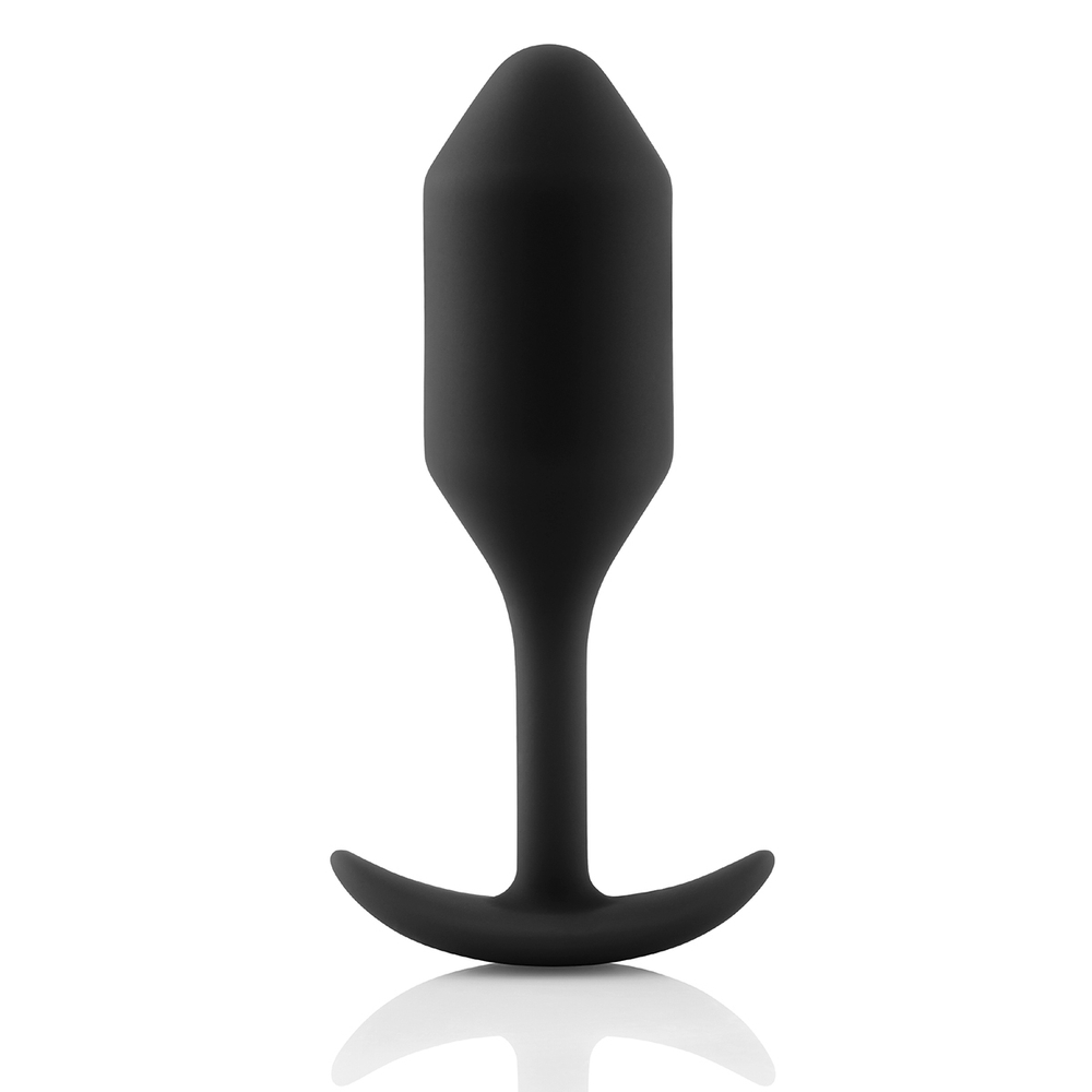 b-Vibe Snug Plug 2 - Анальная пробка для ношения
