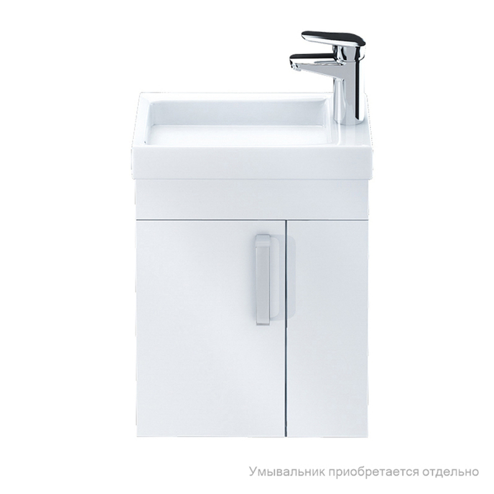 Тумба подвесная IDDIS TORR, 40 см, полки справа, белая, TOR40WRi95