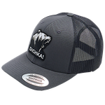 Бейсболка Narval Dichka! Roar Rawcut Black&White с сеткой 6P -
