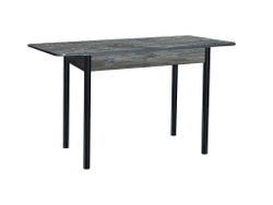 Нью йорк стол обеденный раздвижной / пасадена/черный 900*600 (1200)