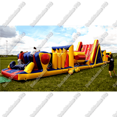 Надувная полоса препятствий "Веселые старты"