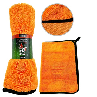 Салфетка микрофибра "Li-Sa" ( 1шт) 32х43см 48880 (LS0114) для сушки и полировки
