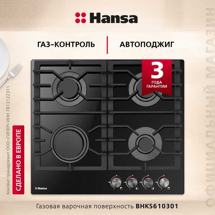 Газовая панель Hansa BHKS610301