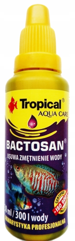 Препарат "Tropical" Bactosan  30мл на 300л от помутнения воды