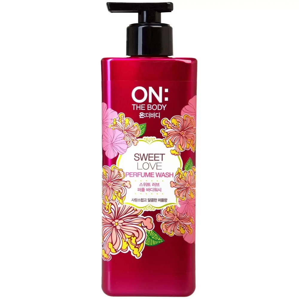 Гель для душа парфюмированный Сладкая любовь ON:The Body Sweet Love Perfume Wash, 480 мл