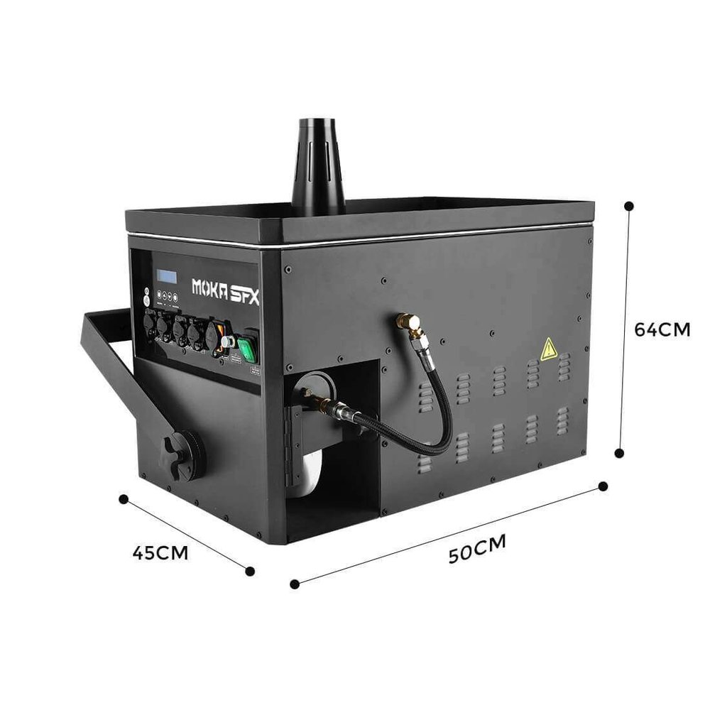 MOKKA SMOKE JET — Вертикальная дым-машина 4000 Вт с DMX