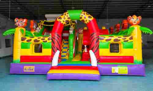 Коммерческий надувной батут «Белый клык ультра», 6*5*4 м