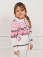 Кофта вязаная с капюшоном