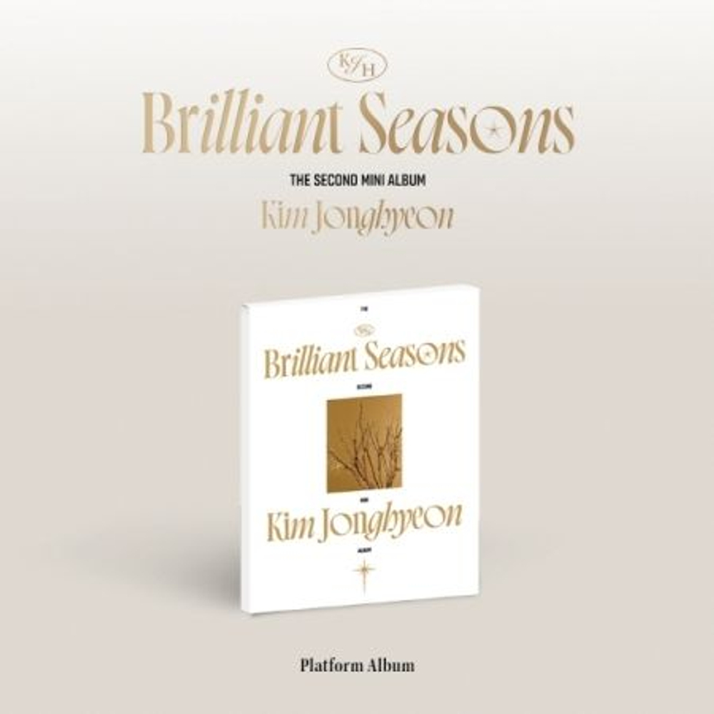 Альбом KIM JONG HYEON - Brilliant Seasons 2nd Mini Album PLATFORM Version