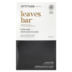 ATTITUDE, Leaves Bar ™, мыло для тела, пачули и черный перец, 113 г (4 унции)