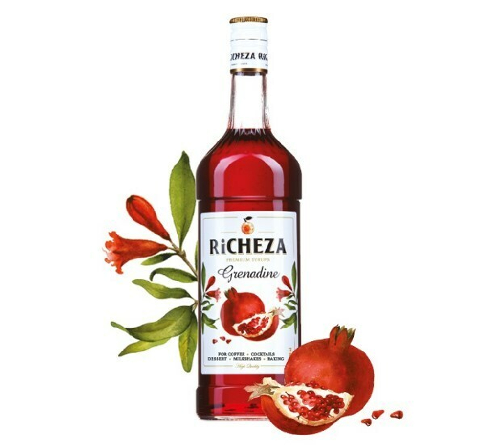 Сироп RiCHEZA Гренадин стекло (1л)
