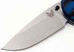 Нож Benchmade 665 APB Assist 154CM черно-синяя G10фотография - 2