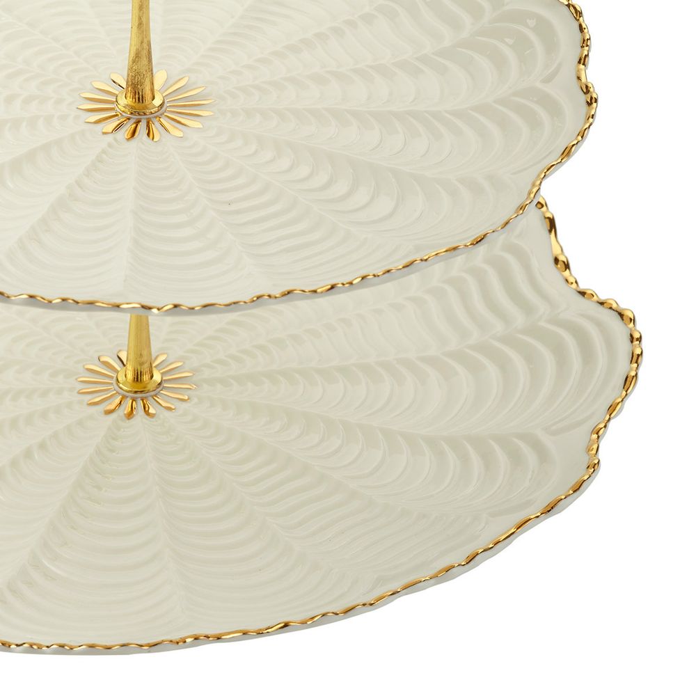 Этажерка сервировочная трехъярусная Gipfel Maliarda 40041