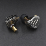 Наушники KZ ZS10 PRO с микрофоном, серебристые