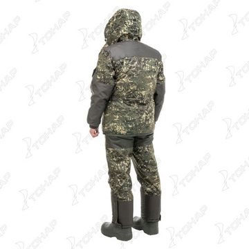 Костюм зимний ГОРКА полукомбинезон, алова/хаки р.60/182 Helios