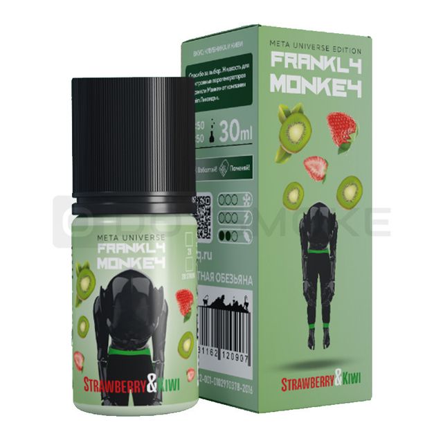 Frankly Monkey Salt 30 мл - Strawberry Kiwi (Strong)
