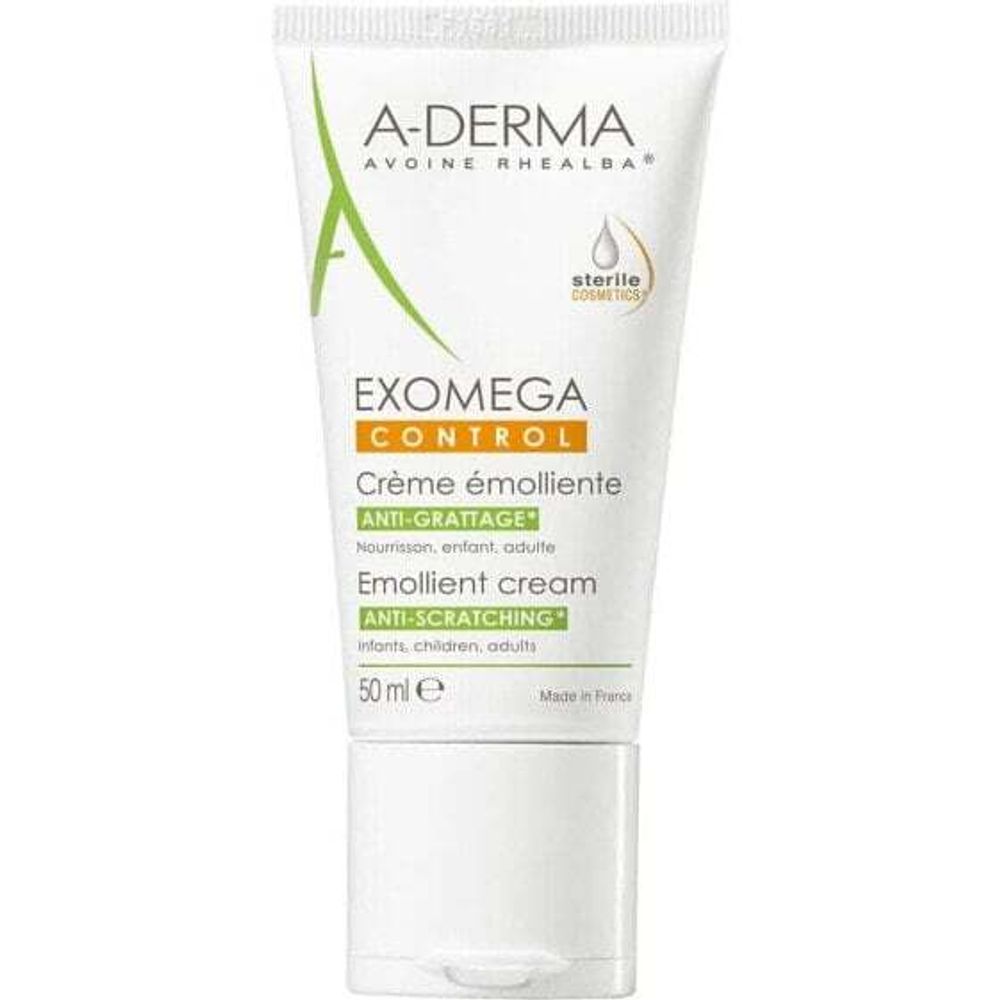 Увлажнение и питание Реконструирующий крем A-Derma Exomega Control 50 ml